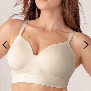 Seamless Cream Bra